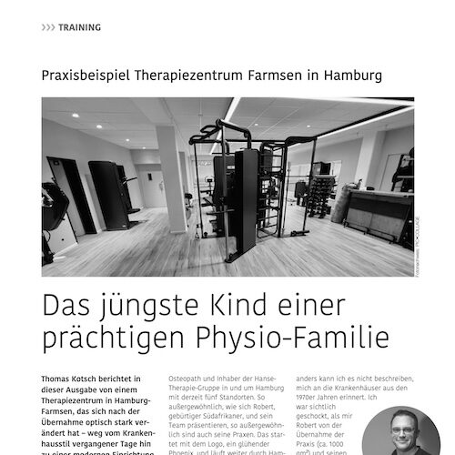 21 Das Haus der Gesundheit Best Practice Therapiezentrum Farmsen Hamburg - Therapie&Training Digital 02-2022 Kopie