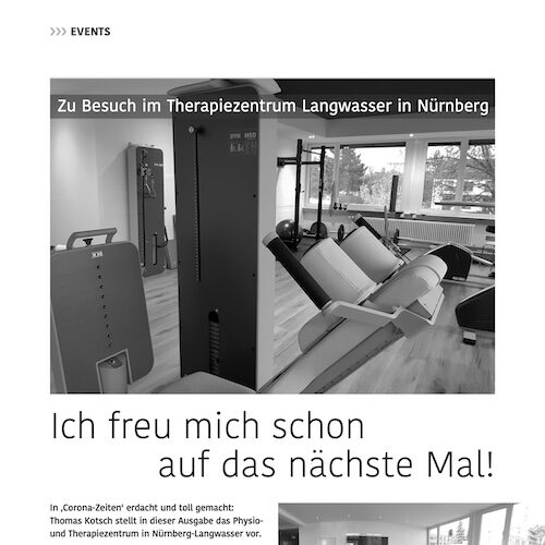 22 Das Haus der Gesundheit Best Practice Therapiezentrum Langwasser - Therapie&Training Digital 02-2021 Kopie