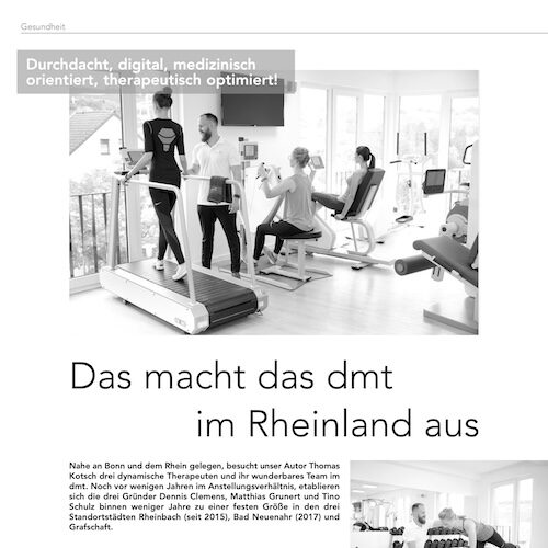 6 Das Haus der Gesundheit Best Practice dmt Bad Neuenahr - Fitness & Gesundheit 07-2019 Kopie